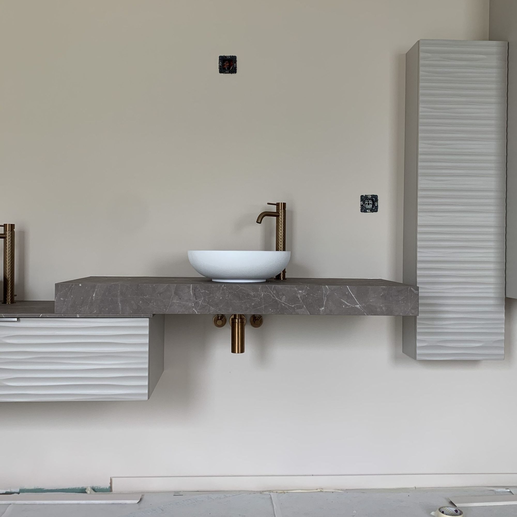 Pose de b&eacute;ton cir&eacute; aux alentours de Brunstatt-Didenheim et Hochstatt Guebwiller