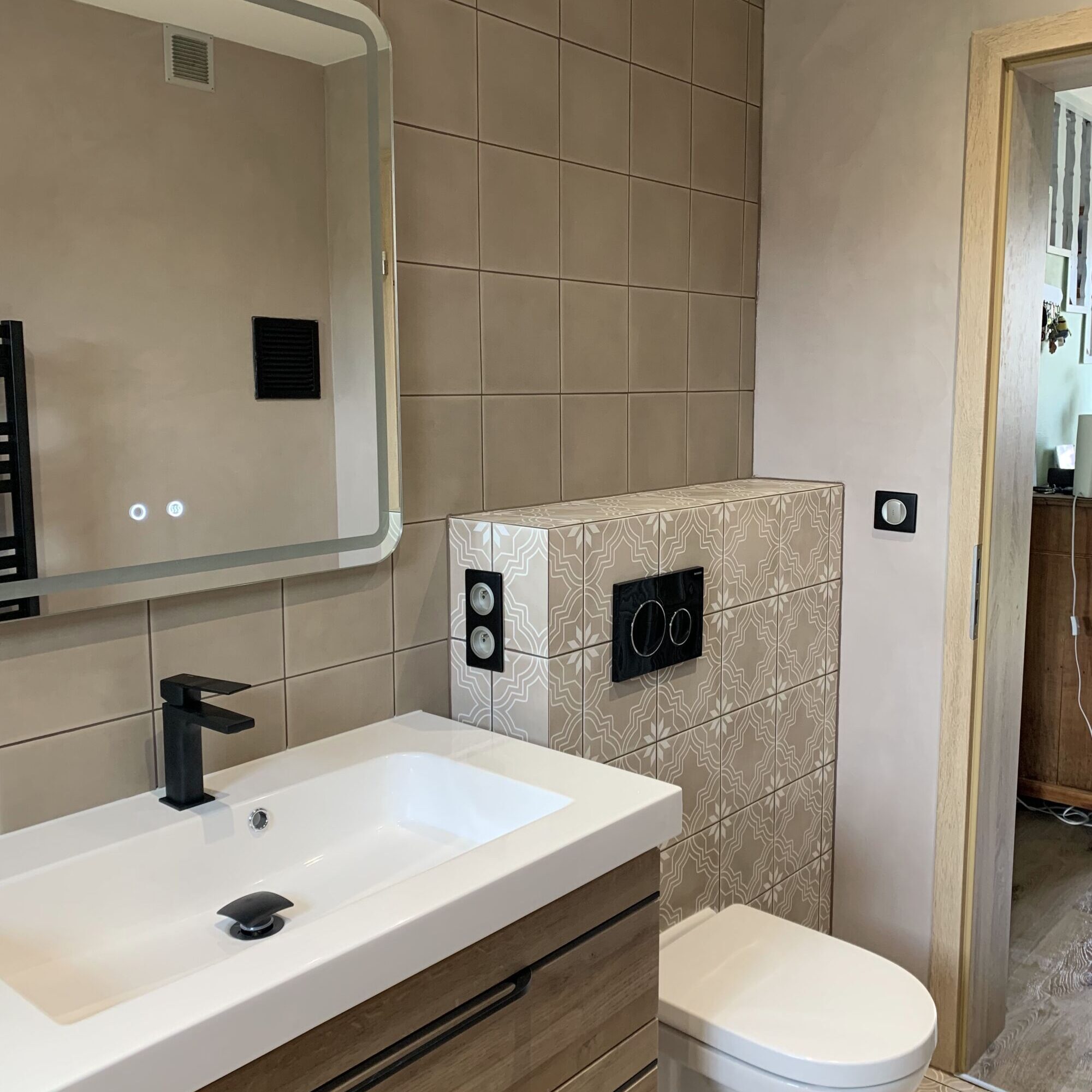 R&eacute;novation d’une salle de bain cl&eacute; en main &agrave; Hirtzbach Pfastatt