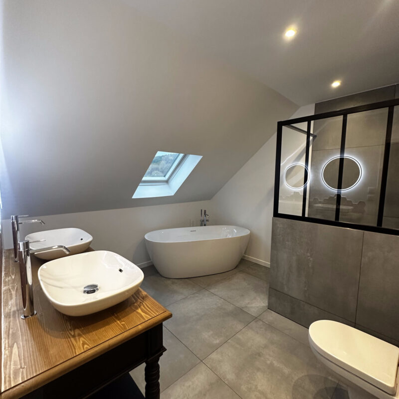 R&eacute;novation compl&egrave;te de salle de bain &agrave; Wahleim Thann 0