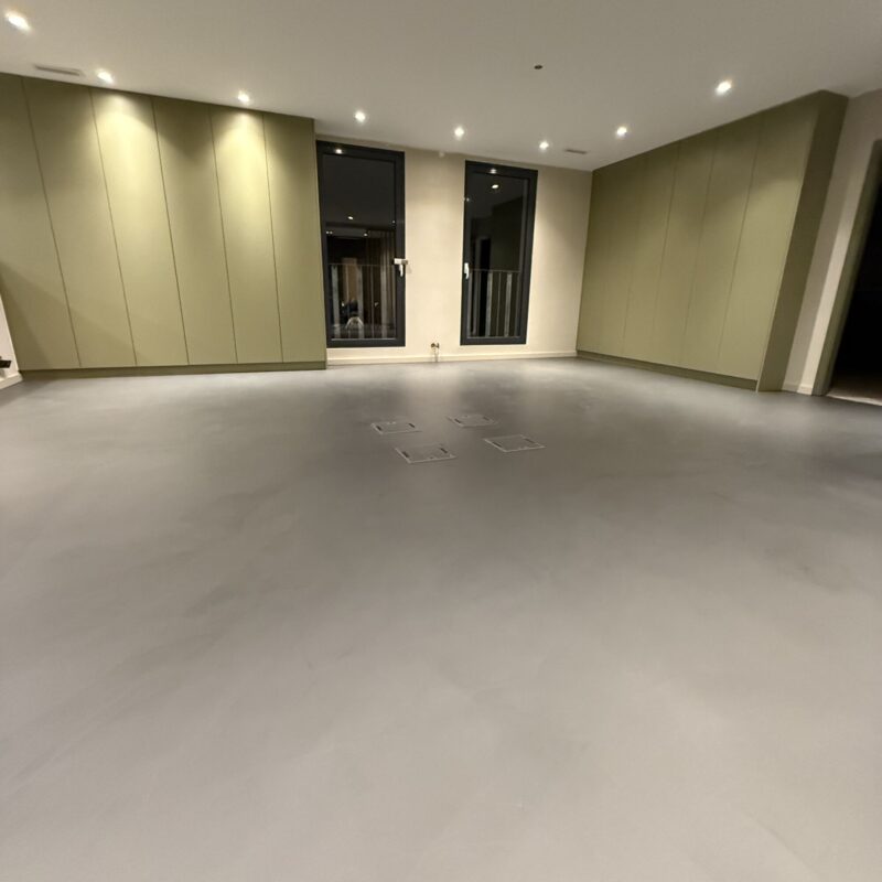 sol beton cir&eacute; pour bureau Illzach Kingersheim 1