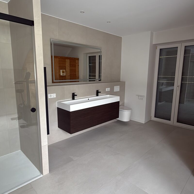 Salle de bain cl&eacute; en main et plan de travail cuisine Masevaux Rixheim 0